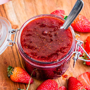 Easy Strawberry Jam recipe | Instant Pot Strawberry Jam