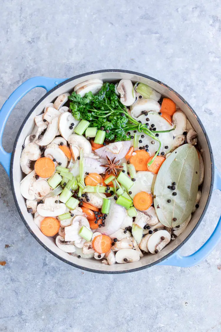vegetable stock recipe, Instant Pot Vegetable Stock