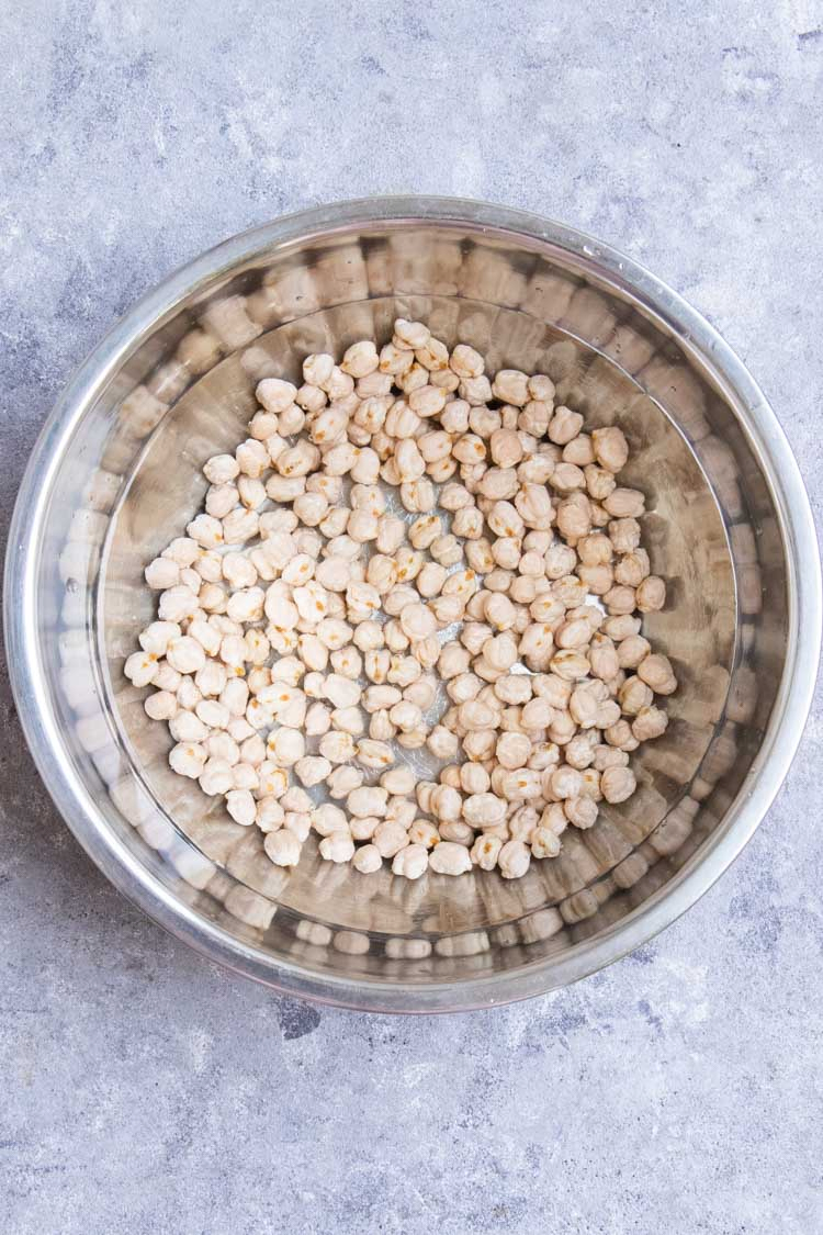 dried chickpeas, soaking chickpeas, How to cook chickpeas in an instant pot