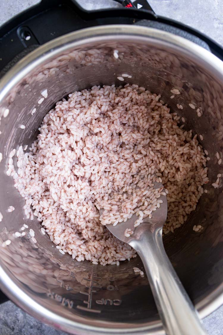 red rice in instant pot