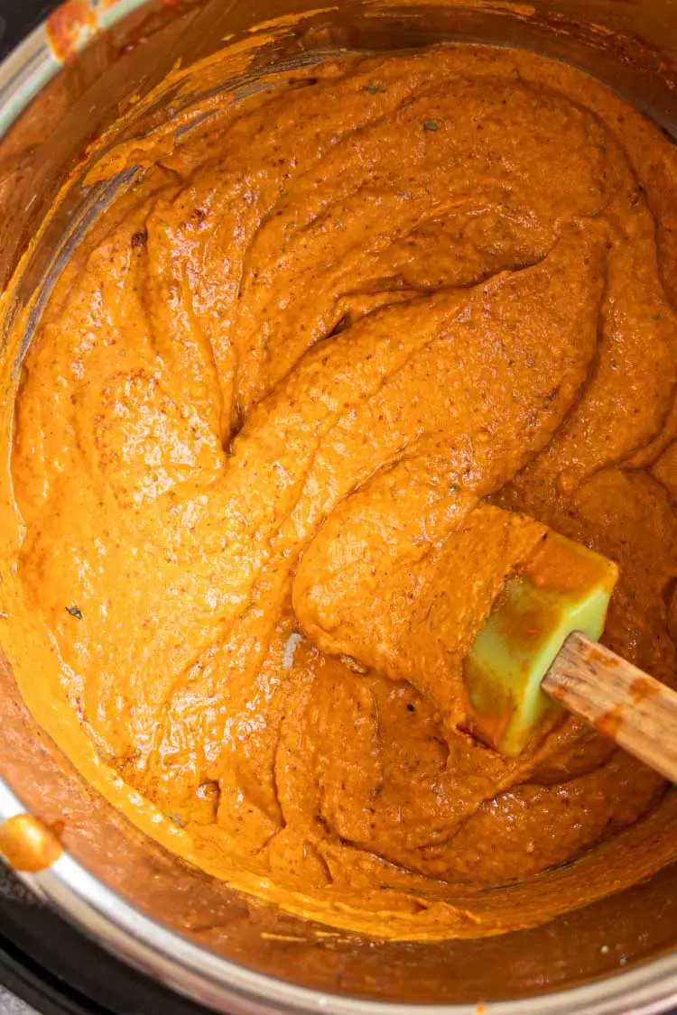 freezable makhani base curry made in an instant pot