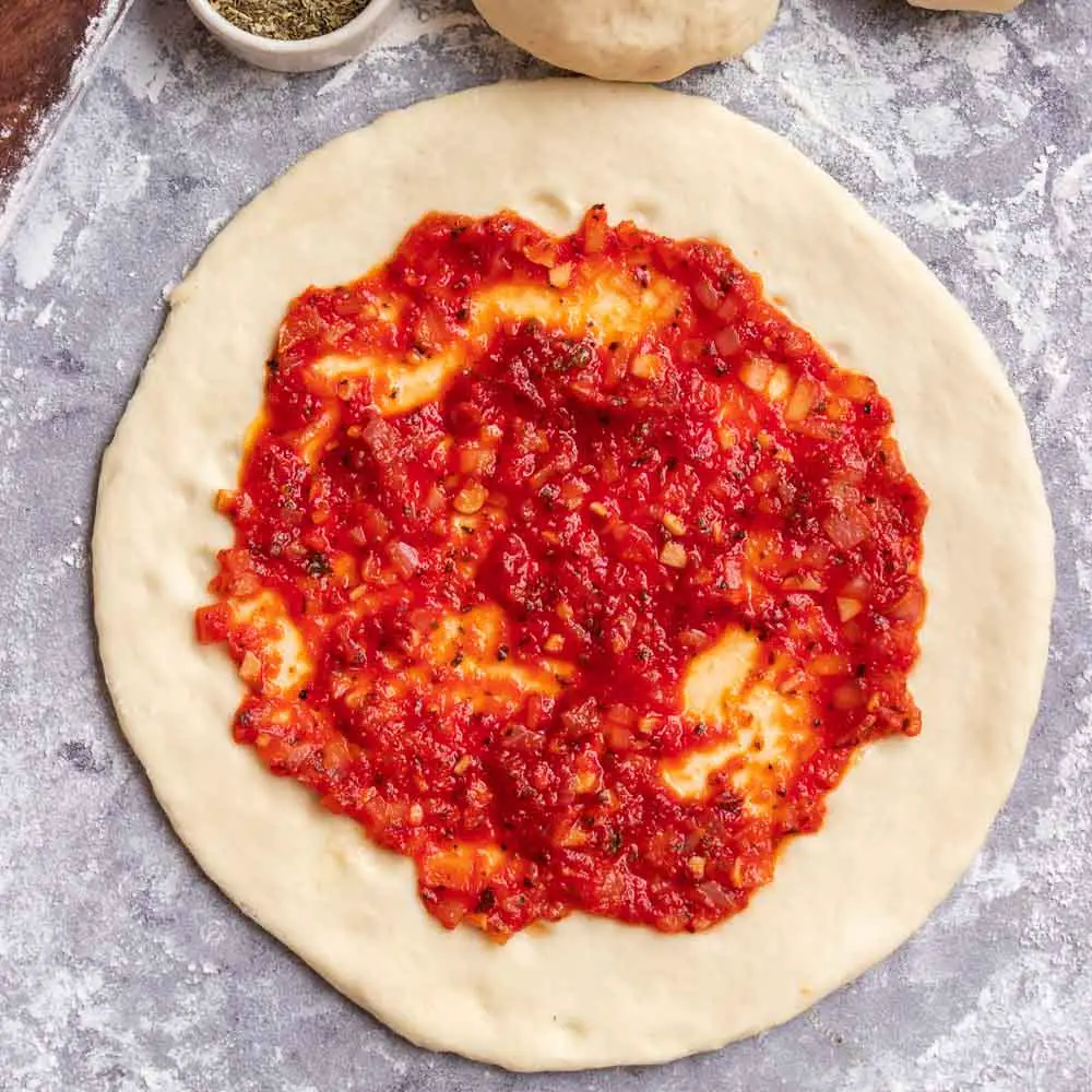 Super Easy Pizza Dough Vegan Pizza Dough Recipe Ginger Skillet   PIZZADOUGH F 