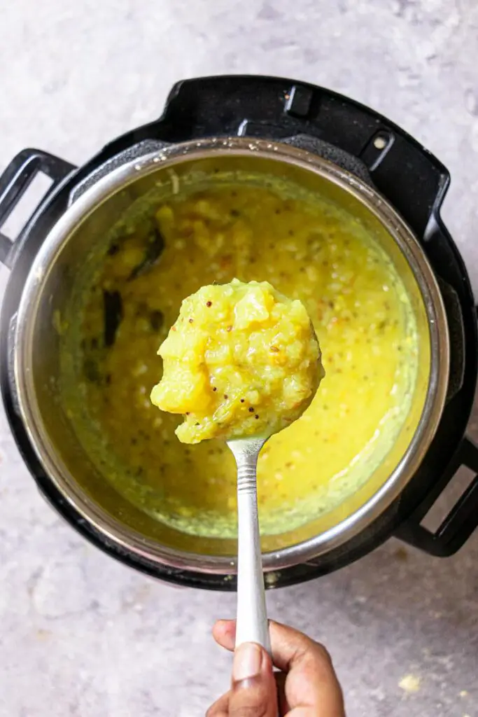 recipe for poori masala in instant pot, making south indian potatoes in instant pot