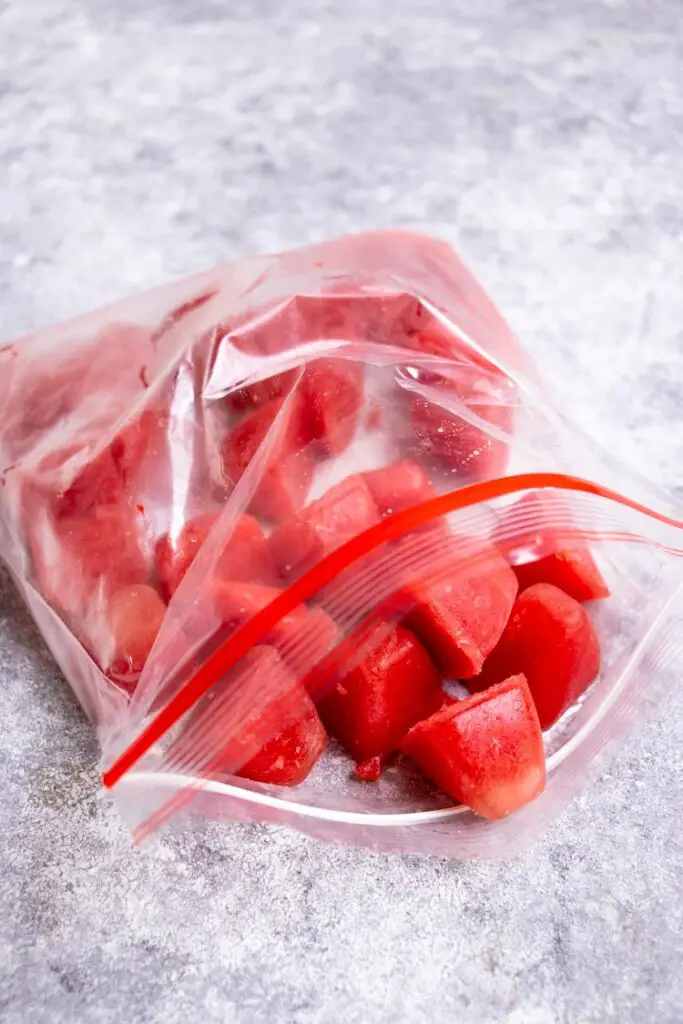 frozen homemade tomato passata, frozen tomato puree, tomato passata, tomato puree