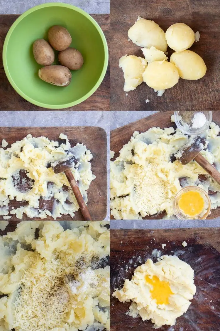 homemade gnocchi pasta steps