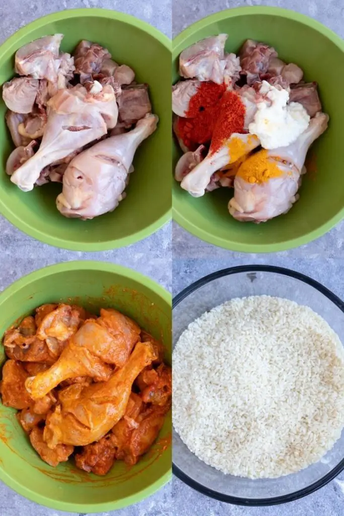 marinating chicken