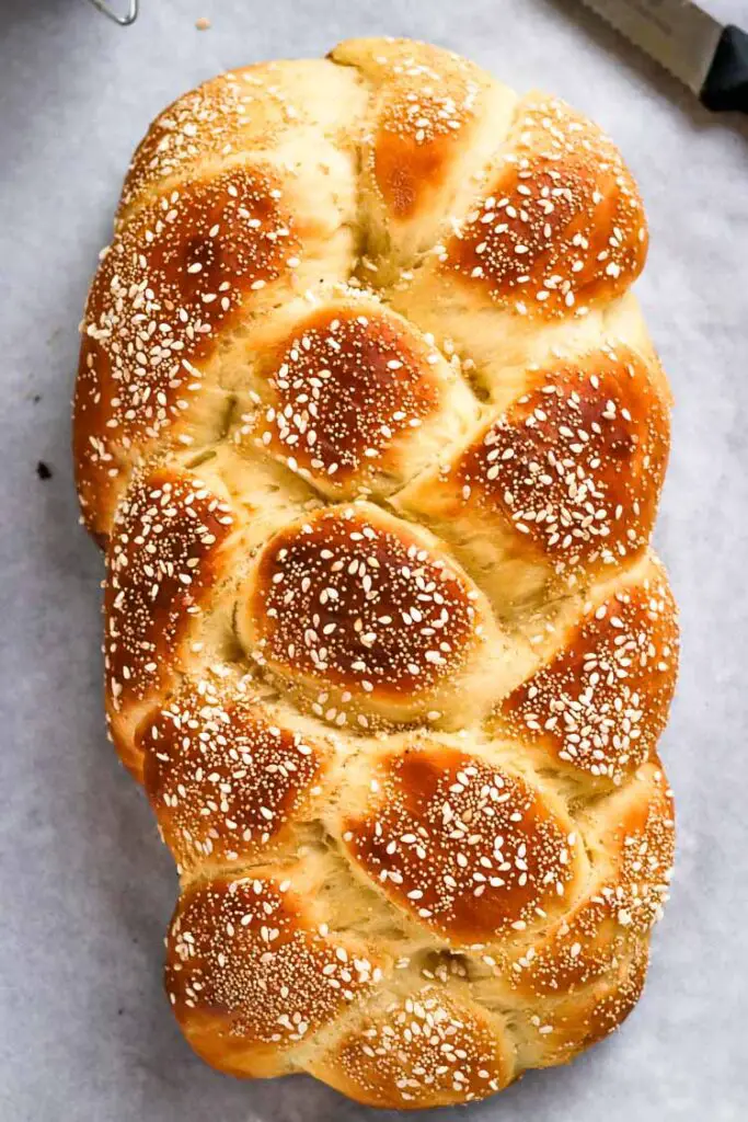Traditional challah recipe, food Photography