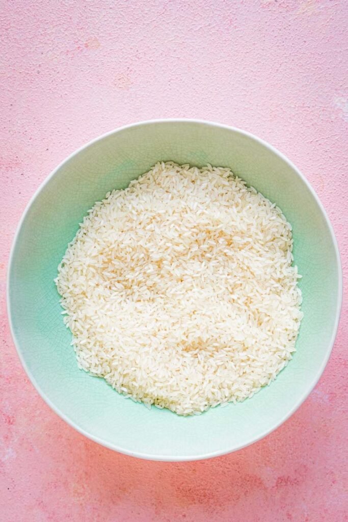 PARBOILED rice uncooked