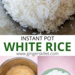 RICE IN INSTANT POT