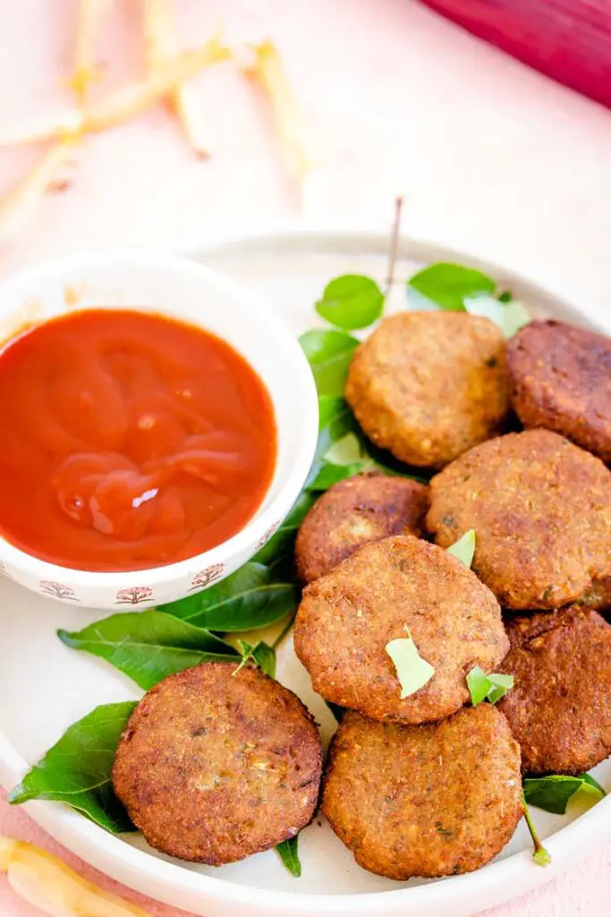 Vazhaipoo vadai recipe, vazhaipoo vadai food photography