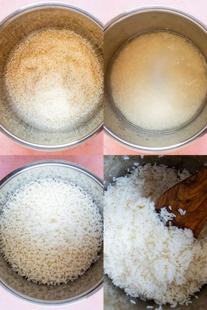cooking rice in instant pot