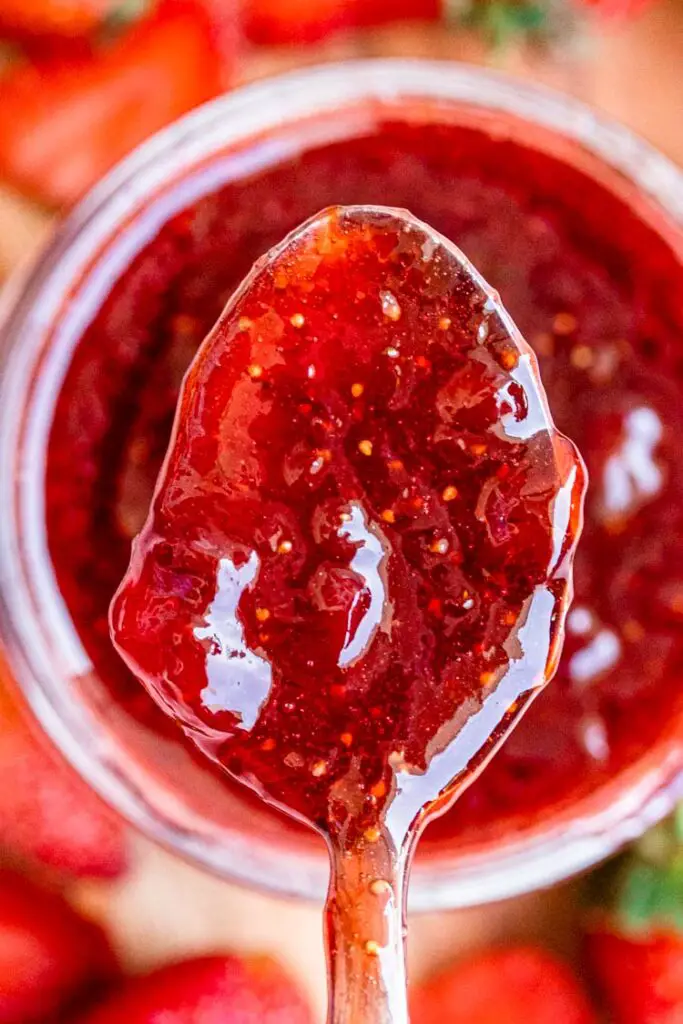 a spoonful of jam,