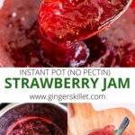 instant pot strawberry jam