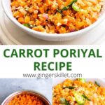 carrot poriyal