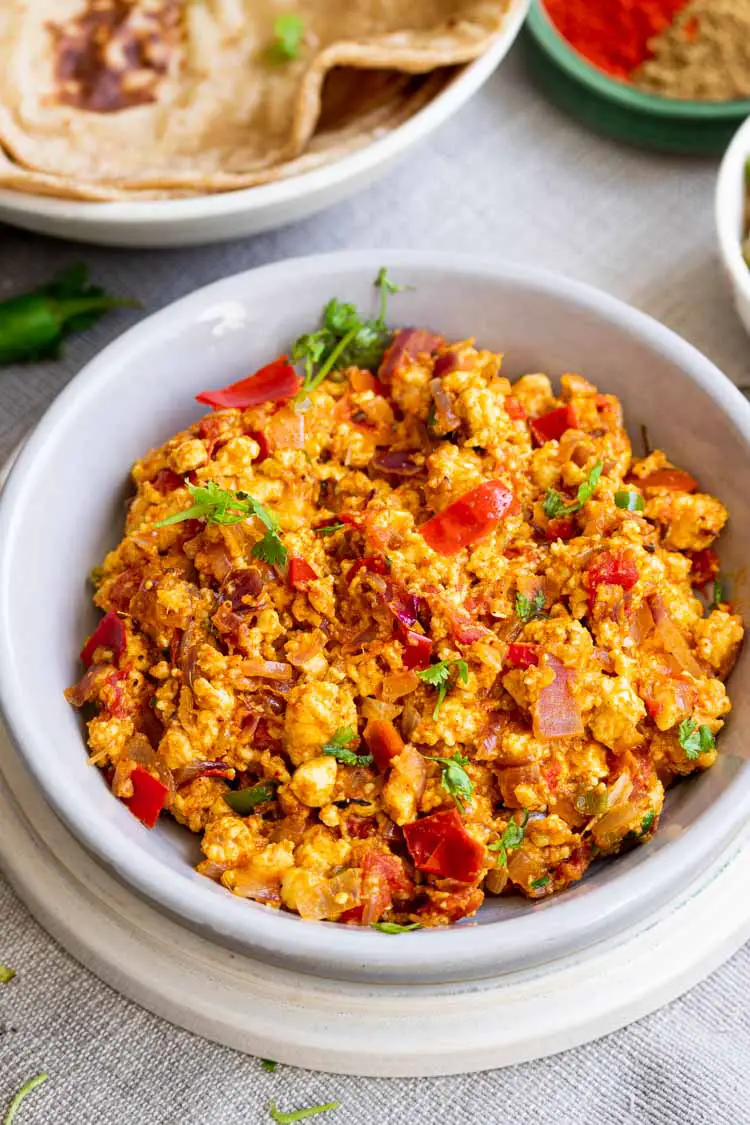 paneer bhurji gravy, recipe for paneer bhurji