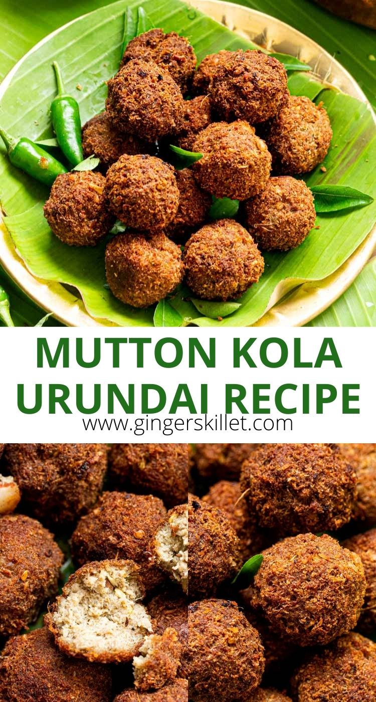 Best Mutton Kola Urundai Recipe (Easy Mutton Keema Balls) - Ginger Skillet