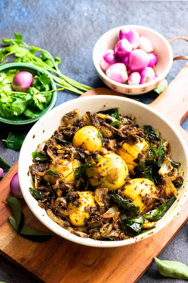 Egg pepper fry